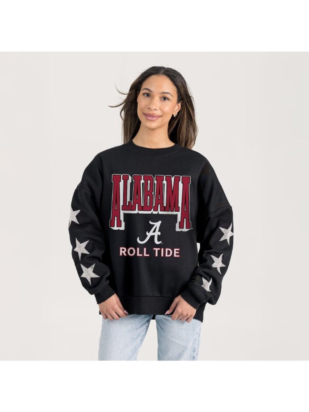 Gameday Couture Alabama Crimson Tide Rhinestone Pullover Sweatshirt Size Medium